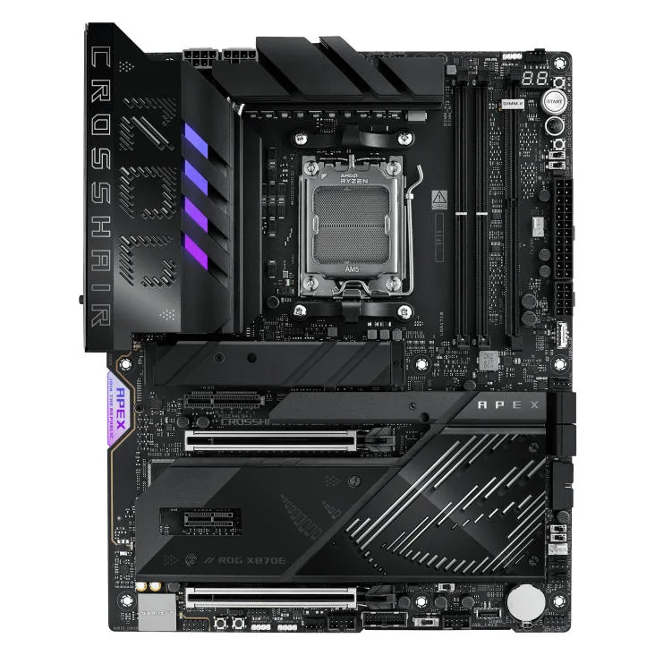 Материнcька плата ASUS ROG CROSSHAIR X870E APEX sAM5 X870E 2xDDR5 M.2 USB Type-C Wi-Fi BT ATX
