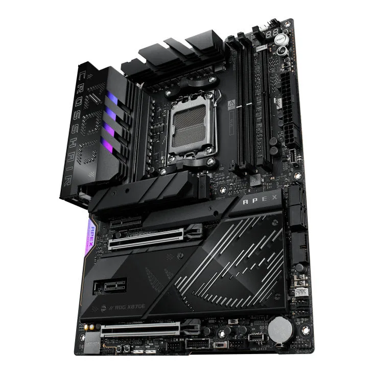 Материнcька плата ASUS ROG CROSSHAIR X870E APEX sAM5 X870E 2xDDR5 M.2 USB Type-C Wi-Fi BT ATX