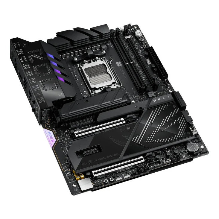 Материнcька плата ASUS ROG CROSSHAIR X870E APEX sAM5 X870E 2xDDR5 M.2 USB Type-C Wi-Fi BT ATX