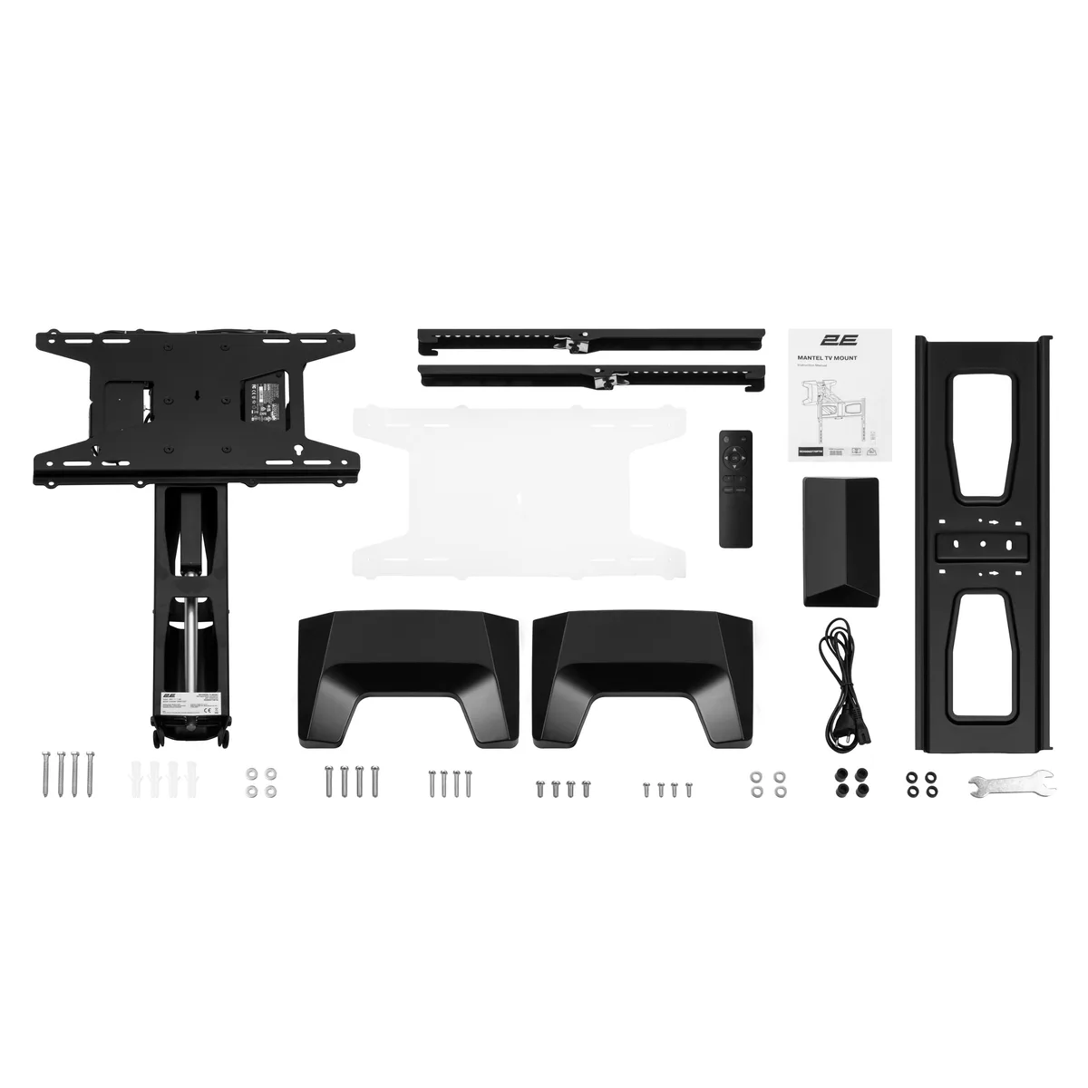 Кріплення ТВ поворотне моторизоване 2E Legliupe 37"-70" 35кг