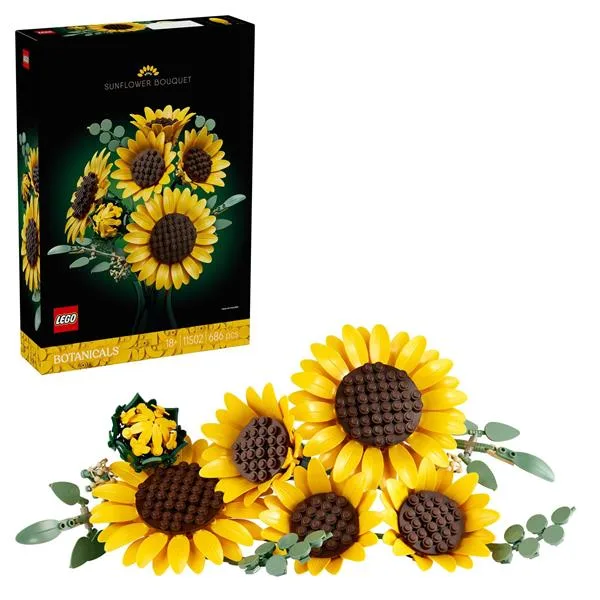 Конструктор LEGO Букет соняшників 686 деталей пластик 38x26x7 см