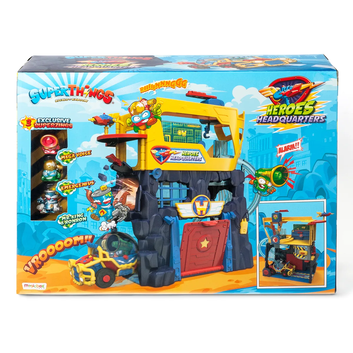 Ігровий набір SuperThings полімерний 13,5х29х39 см