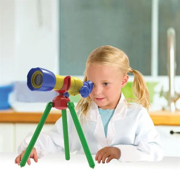 Детский телескоп Edu-Toys 15x пластик разноцветный