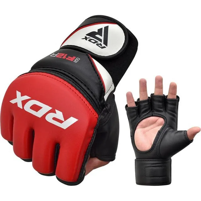 Перчатки для ММА RDX искусственная кожа XL красные