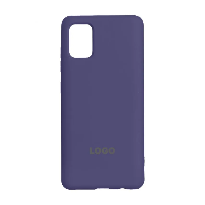 Чохол Silicone для Samsung силіконовий фіолетовий