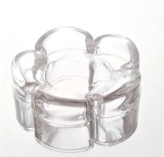 Шкатулка акрил 9,5х9,5х5,3 см прозора