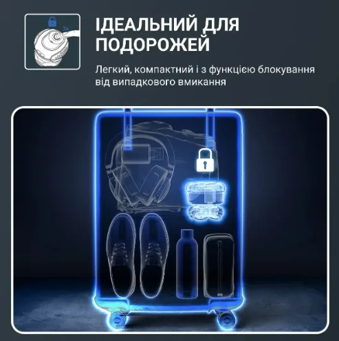 Машинка для стрижки Rowenta титан 0,1 мм чорна