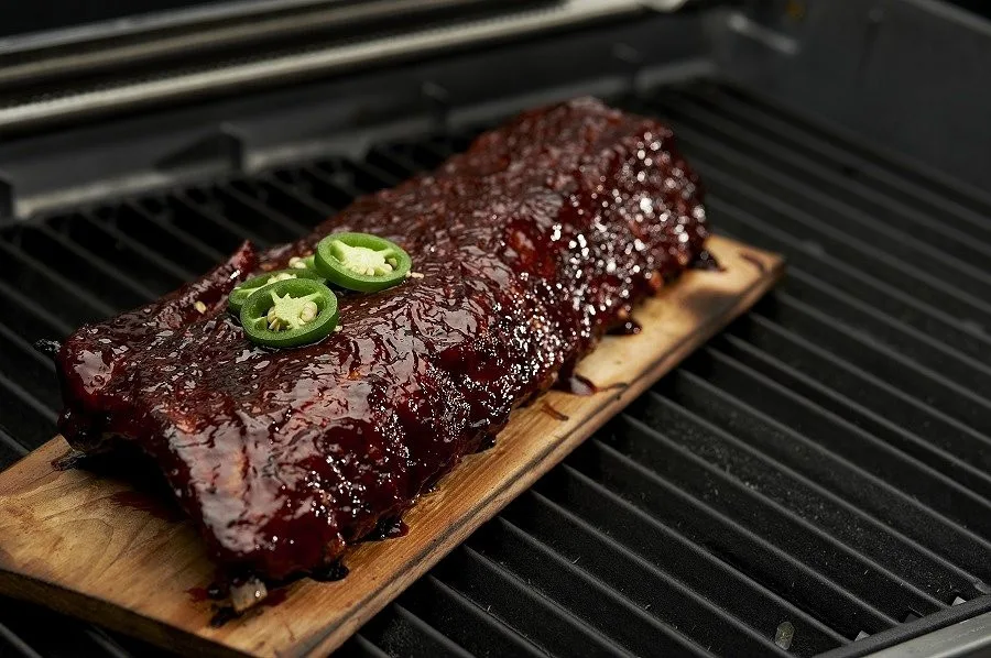Планки для гриля GrillPro натуральне дерево клен 5,25х11,85 см 2 шт
