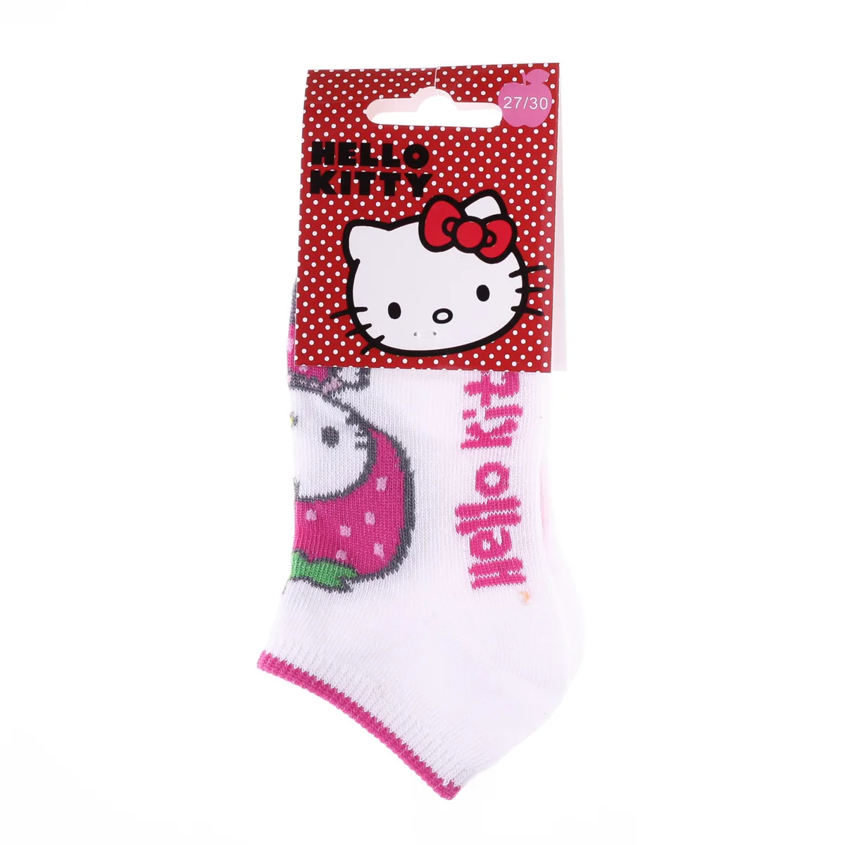 Шкарпетки HELLO KITTY 57% хлопок 27-30 белый