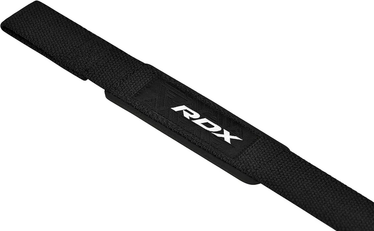Лямки для тяги RDX Inc Бавовна 20,5 см Чорні