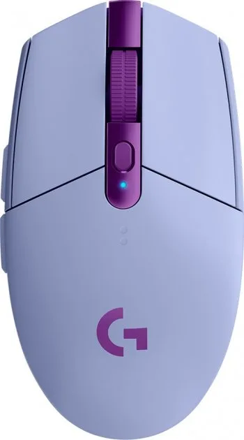 Миша Logitech бездротова оптична середня Lilac 99 г 200-12000 dpi