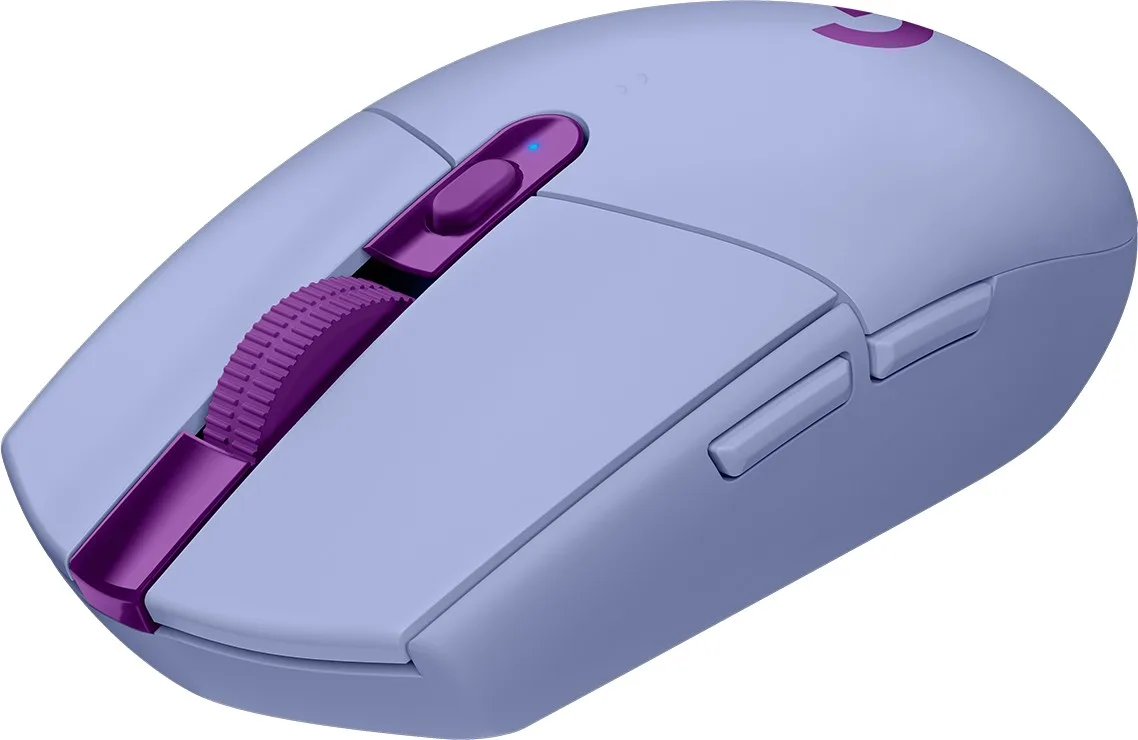 Миша Logitech бездротова оптична середня Lilac 99 г 200-12000 dpi
