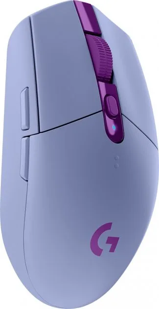 Миша Logitech бездротова оптична середня Lilac 99 г 200-12000 dpi