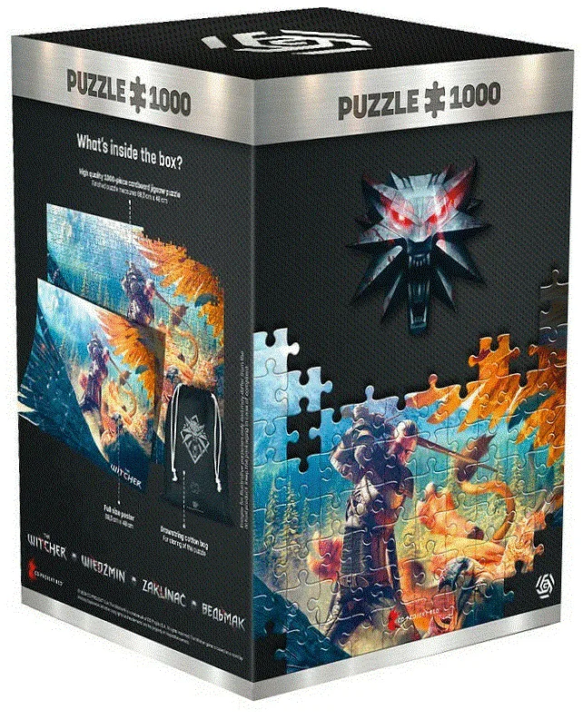 Пазл GoodLoot The Witcher: Griffin Fight 1000 ел.