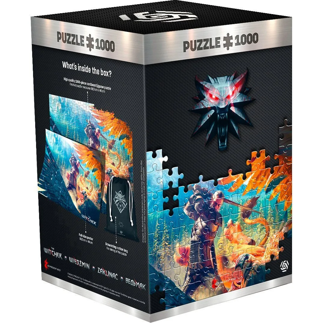 Пазл GoodLoot The Witcher: Griffin Fight 1000 ел.