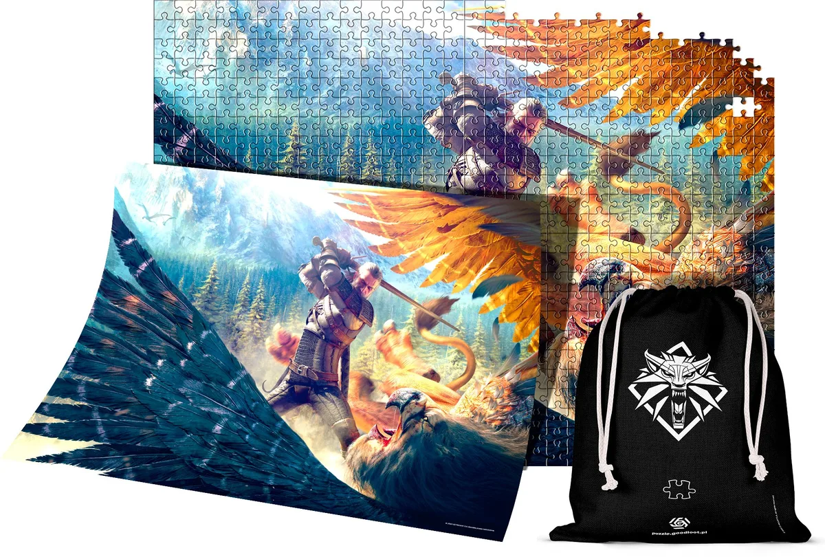 Пазл GoodLoot The Witcher: Griffin Fight 1000 ел.