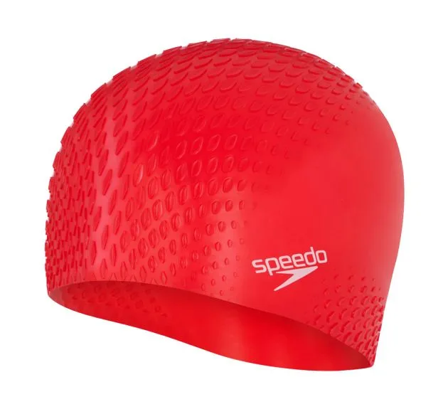 Шапка для плавання Speedo 100% силікон OSFM червоний