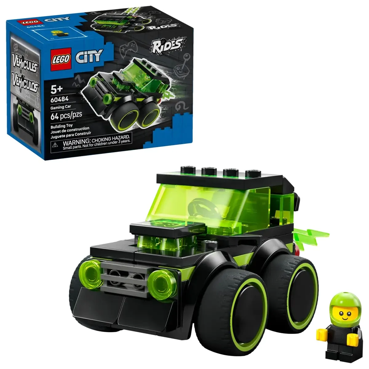 Конструктор LEGO City Автівки — Ігровий автомобіль для перегонів