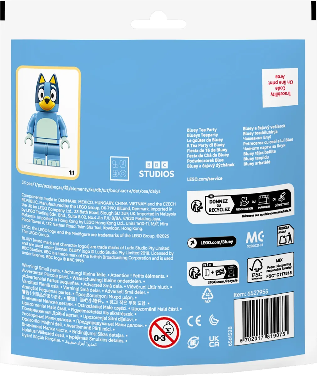 Конструктор LEGO набор "Блуи" Чаепитие Блуи