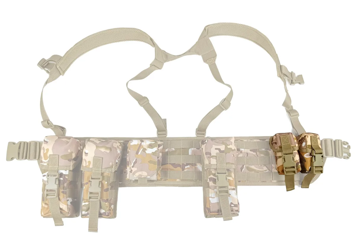 Подсумок гранатный двойной EasyFit Cordura 1050 60x50x100 мм Multicam Arid