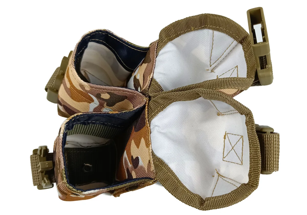 Подсумок гранатный двойной EasyFit Cordura 1050 60x50x100 мм Multicam Arid