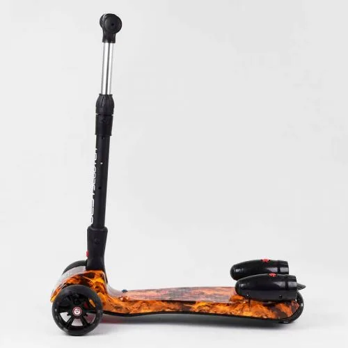 Самокат с парогенератором Best Scooter с музыкой и дымом для детей 2-8 лет.