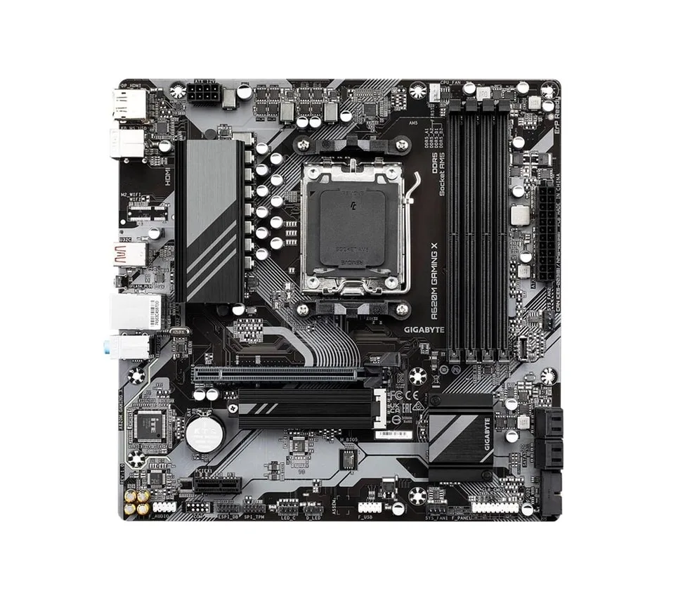 Материнська плата GIGABYTE A620M GAMING X sAM5 A620 4xDDR5 M.2 HDMI DP mATX