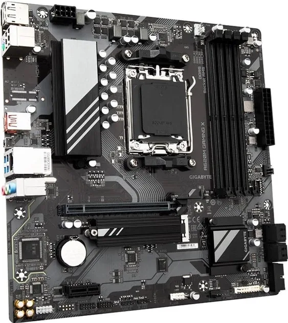 Материнська плата GIGABYTE A620M GAMING X sAM5 A620 4xDDR5 M.2 HDMI DP mATX