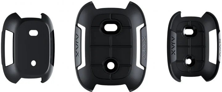 Тримач для фіксації тривожної кнопки Ajax Button Double Button Holder, чорний