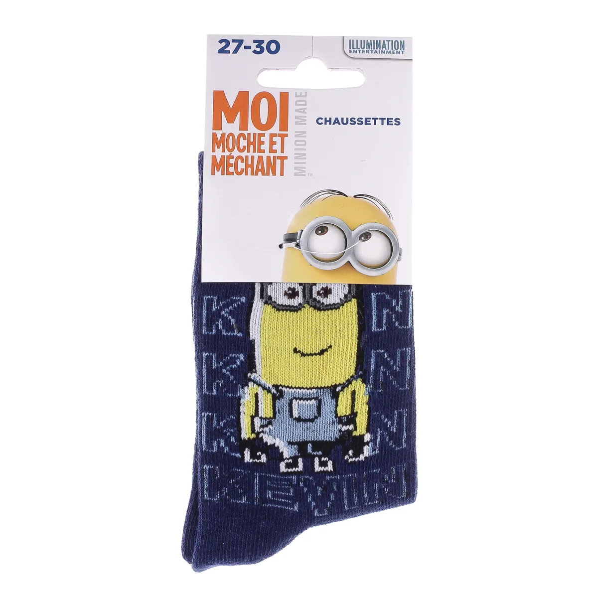 Шкарпетки MINIONS 69% бавовна 27-30 синій
