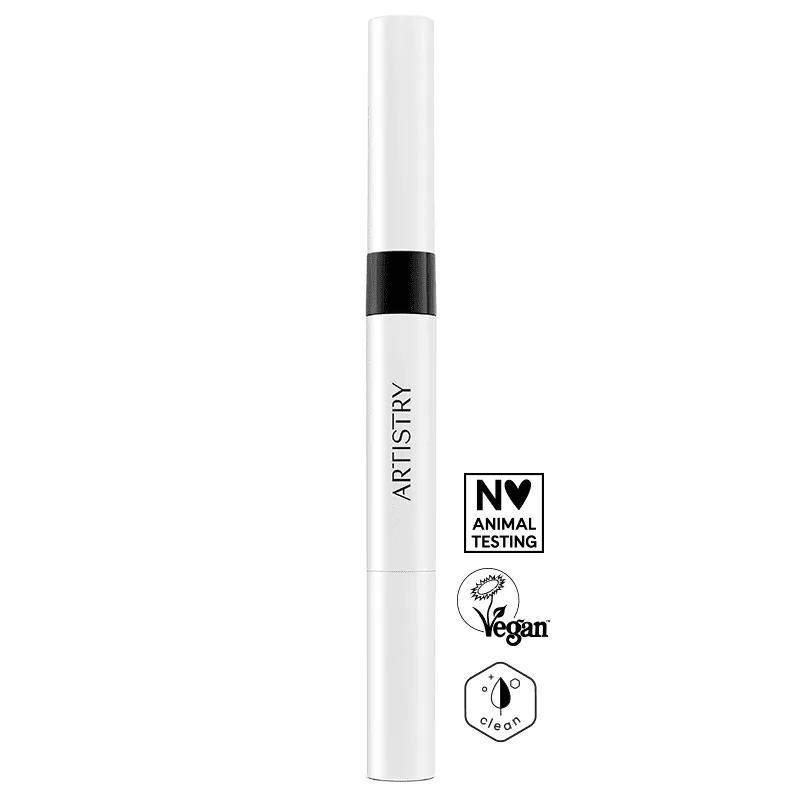 Artistry™ Go Vibrant™ Водостійкий олівець-гель для брів 2-в-1 True Black Амвей