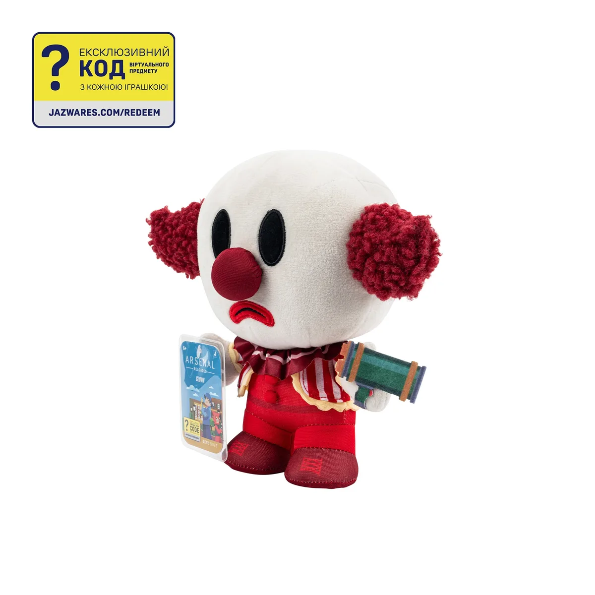 М'яка ігрaшка DevSeries Collector Plush Arsenal Reloaded: Clown, 20см