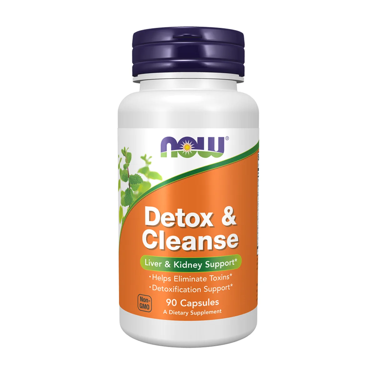Detox & Cleanse Now Foods капсулы 90 шт натуральные без ГМО