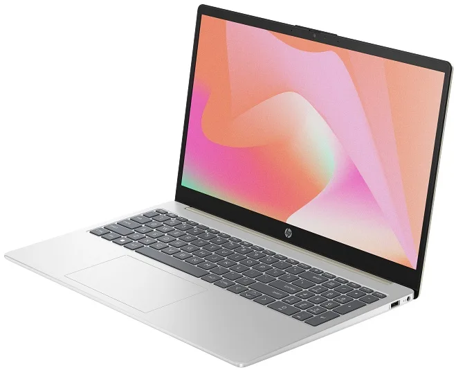 Ноутбук HP 15-fc0030ua 15.6" FHD IPS AG, AMD R5-7520U, 16GB, F1TB, UMA, DOS, золотистий