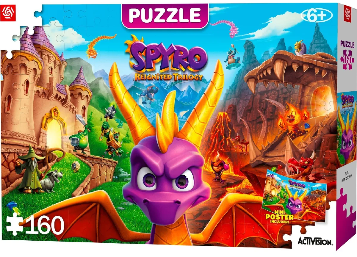 Пазл GoodLoot Spyro Reignited Trilogy 160 ел.