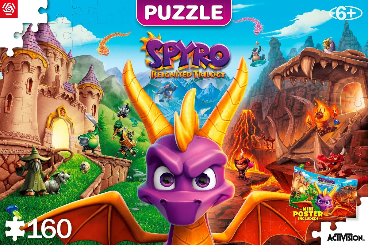 Пазл GoodLoot Spyro Reignited Trilogy 160 ел.