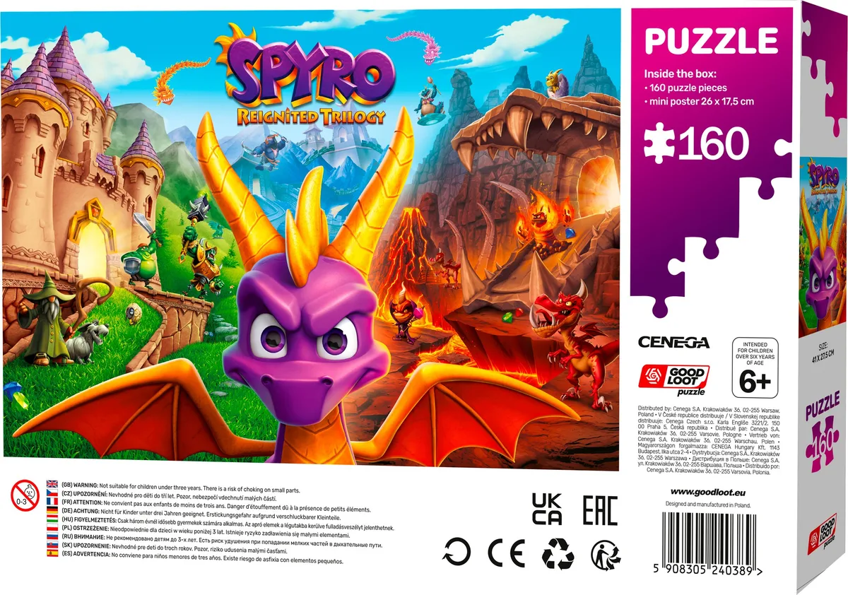 Пазл GoodLoot Spyro Reignited Trilogy 160 ел.