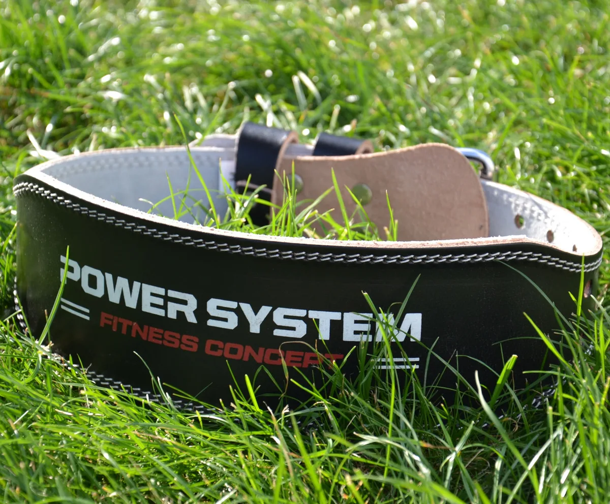 Пояс для важкої атлетики Active Point шкіра M чорний