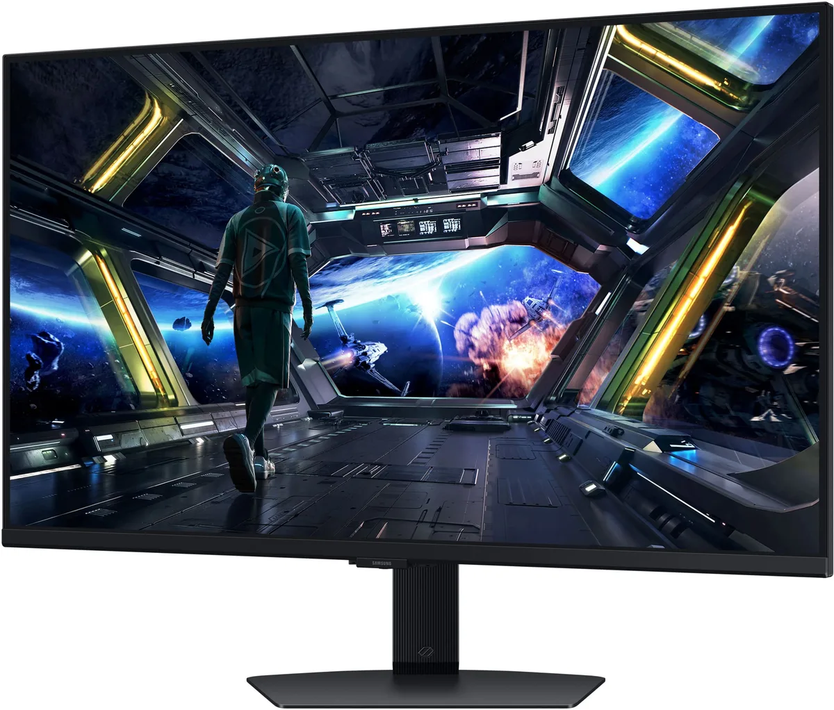 Монітор Samsung 32" S32DG700E HDMI, DP, USB, Bluetooth, IPS, 3840x2160, 144Hz, 1ms, G-Sync Compatible