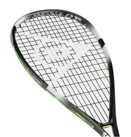 Ракетка для сквошу Dunlop графіт 130 чорна зелена