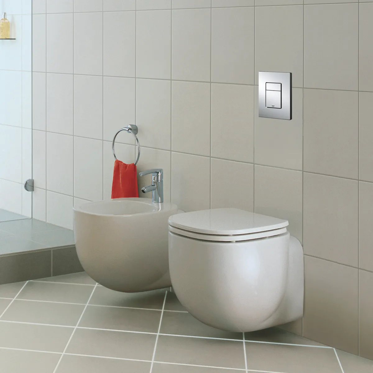 Інсталяційний комплект Grohe ABS-пластик 1130х500х230 мм Хром