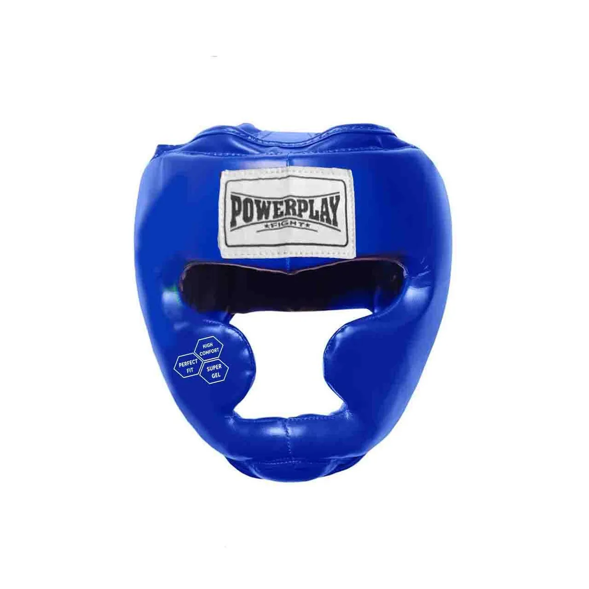 Боксерський шолом Active Point PU шкіра S Синій
