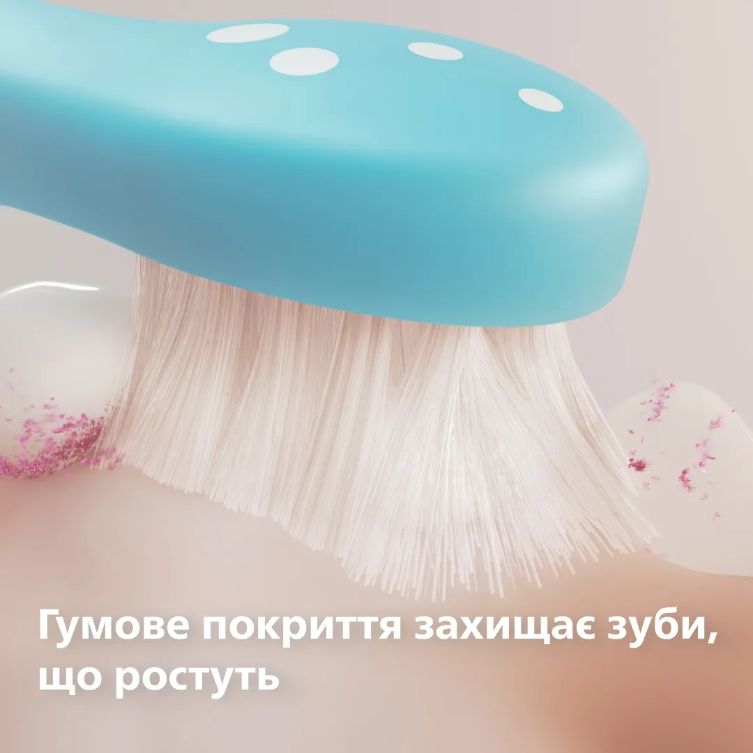 Насадка для зубной щётки Philips 2 шт для детей мягкая биопластик 3+ лет
