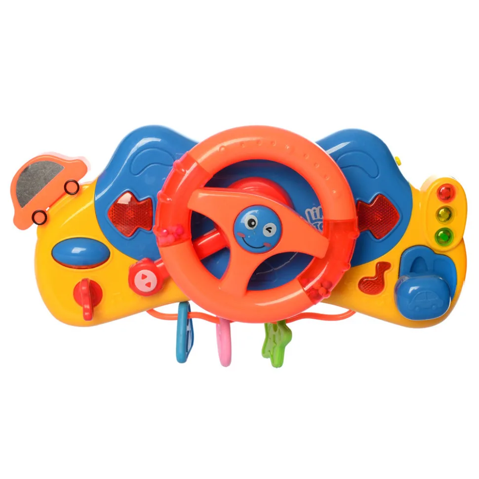 Дитяча іграшка автотренажер Limo Toy пластиковий 31х20х5 см червоний