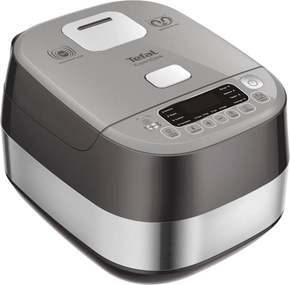 Мультиварка Tefal пластикова 5 л срібляста 41 програма