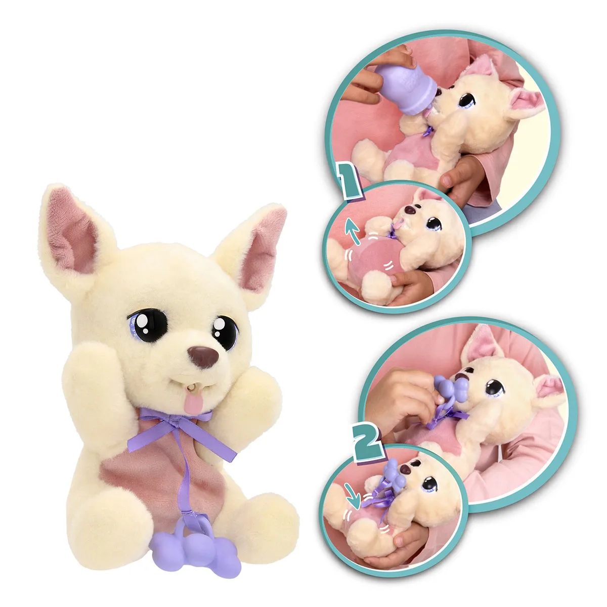 Інтерактивна іграшка Baby Paws текстильні 17,7х10,1х9,6 см Чихуахуа