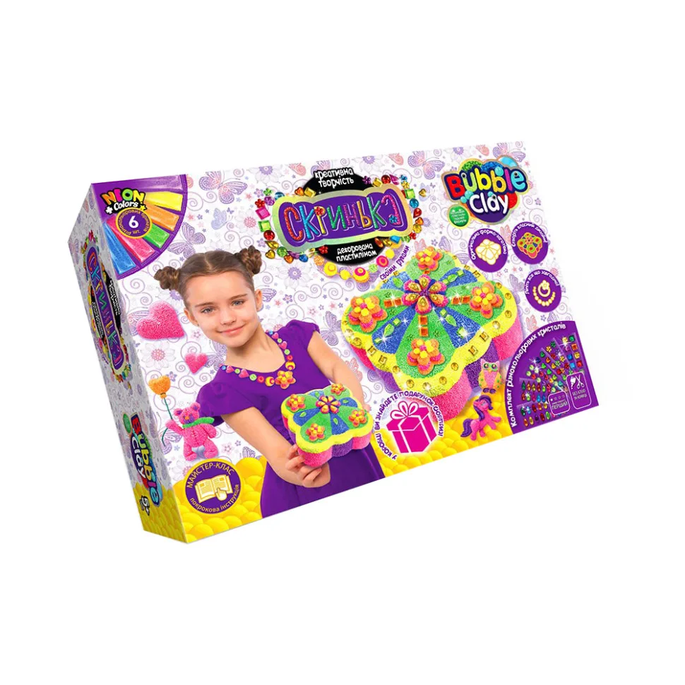 Набір креативного творчості Danko Toys пластилін 20х20 см Квітка