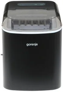 Льодовий автомат для дому Gorenje, 12 кг/добу, 2.2 л, з екраном, чорний.