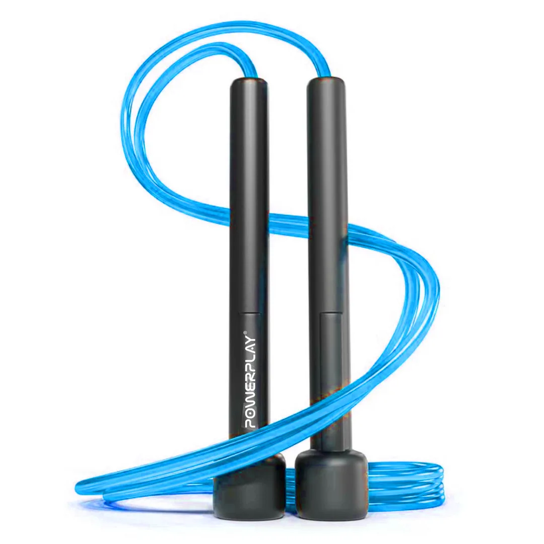 Скакалка Active Point ПВХ 2,8 м Синя