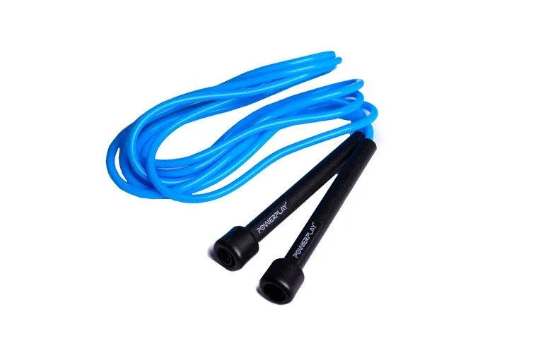 Скакалка Active Point ПВХ 2,8 м Синяя